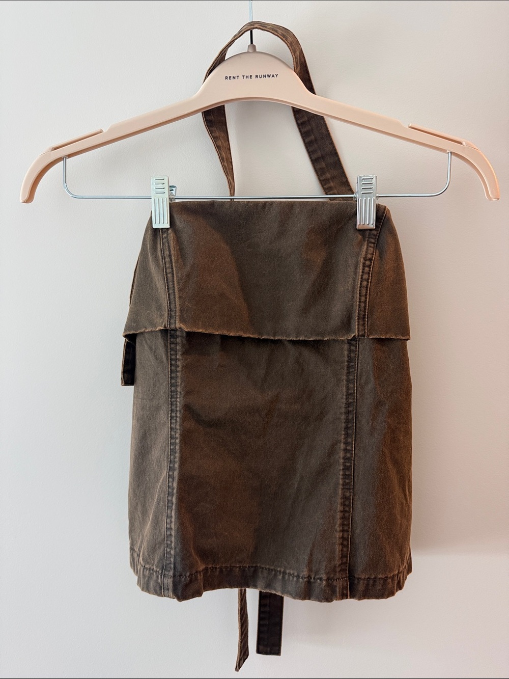 Zara Olive Green Utility Tank Top